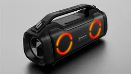 Портативна акустика Real-El X-747 Black [82788] - мініатюра 12