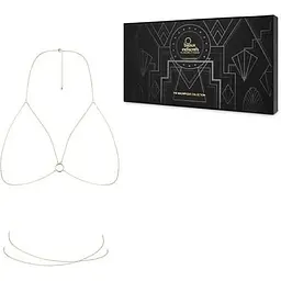 Ланцюжок портупея Bijoux Indiscrets Magnifique Bra Chain - Gold - мініатюра 4
