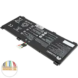 Батарея для ноутбуку Huawei HB6081V1ECW-41 (MagicBook Pro 16: HLY-W19RP HYM-W76) 15.28V 3665mAh Чорний