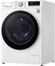 Пральна машина LG з фронтальним завантаженням F4V5VS0W, 9кг, 1400, A+++-30%, Пар, глибина 56см, Дисплей, Інвертор, Білий (F4V5VS0W) - мініатюра 6