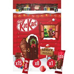 Уцінка. Набір цукерок KitKat Різдвяний календар 208 г - мініатюра 3