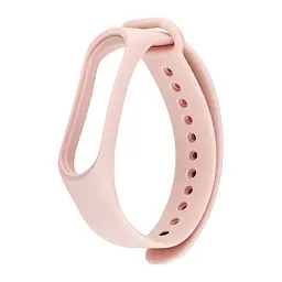 Ремінець Silicone Mi Band 3/4 Pink Powder