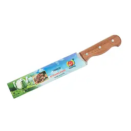 Ніж кухонний товстий з дерев'яною ручкою 33 см, Kitchen Master 87141 - мініатюра 3