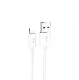 Кабель Hoco X87 Magic silicone charging data cable for Lightning White
