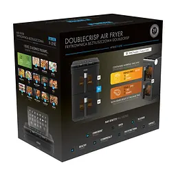 Аерофритюрниця Noveen AF5050 DoubleCrisp X-LINE двокамерна 11 л - мініатюра 9
