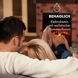 Камін електричний Klarstein Villach 1800 Вт (10032595) - мініатюра 3