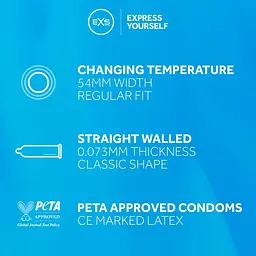 Презервативи EXS Warming (зігріваючі, 1 шт.) - мініатюра 2