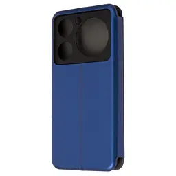 Чехол-книжка для ZTE Nubia Music, G-Case, синий, кожаный чехол-книга из экокожи (PU) и TPU, с магнитом, с подставкой и вместительным кардхолдером, противоударный, защита всего корпуса, ArmorStandart (ARM78996) - мініатюра 2