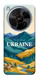 TPU чохол Demsky Ukraine home для ZTE Nubia V70 Max
