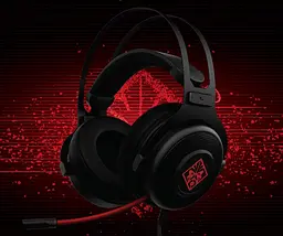 Гарнітура ігрова НР Omen Gaming 800 3.5 м Black/Red (1KF76AA) - мініатюра 8