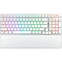 Клавіатура ASUS ROG Strix Scope II NX Snow Wireless EN RGB White (90MP037A-BKUA30)