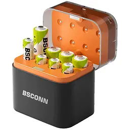 Акумуляторні батареї із зарядним кейсом Xiaomi BSCONN AAA 780mAh + AA 2200mAh 8 шт (TF-CD-010CE)