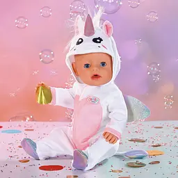 Одяг для ляльки Baby Born Комбінезон єдинорога 43 см (832936) - мініатюра 5
