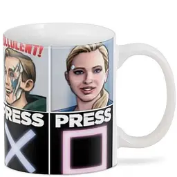 Кухоль GeekLand Детройт: Стати людиною Detroit: Become Human emote гри 1 DB.01.017 330 мл білий - мініатюра 2
