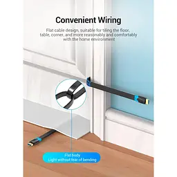 Кабель Vention HDMI-HDMI V 2.0 1 м (AAKBF) - мініатюра 11