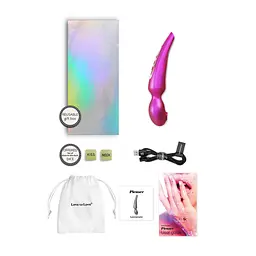 Стимулятор для клітора Love To Love Pleaser Iridescent Berry, ефект постукування, 5 режимів - мініатюра 7