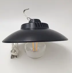 Акумуляторна кемпінгова LED лампа підвісна ліхтар світильник з гачком тепле світло 18х9см Camping Lamp RABLEX RB 710 - мініатюра 4