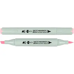 Набір спиртових маркерів Santi Brush SA-198 ніжно-рожевий 6 шт. (390893)