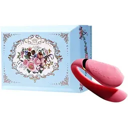 Смарт-вібратор для пар Zalo Fanfan Rouge Pink - мініатюра 10