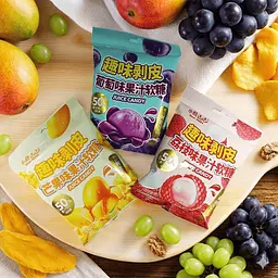 Желейні цукерки Deer Dada Peeling Juice Candy Mango 70г - мініатюра 5