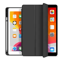Чохол-книжка BeCover Tri Fold Soft TPU з кріпленням Apple Pencil для Apple iPad Air 4/5 2020/2022 10.9" Black (711106) - мініатюра 2