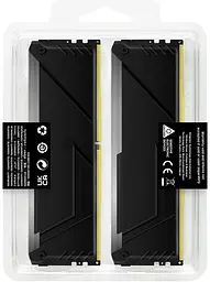Модуль пам`яті DDR4 2x16GB/3200 Kingston Fury Beast RGB (KF432C16BB12AK2/32WP) - мініатюра 6