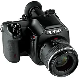 Цифрова фотокамера Pentax 645D + об'єктив Pentax SMC D FA 645, 55 мм