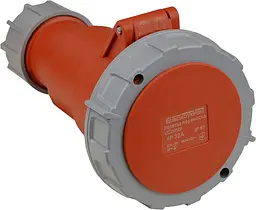 Розетка переносна P4 32А IP67 3P+PE UCombi АСКО-УКРЕМ (A0080010126) - мініатюра 3