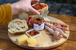 Соус Frantoi Cutrera Pesto & Bruschetta Ibleo песто з в'яленими томатами і фенхелем 190 г - мініатюра 4