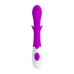 Вібратор Pretty Love Butterfly Kiss Vibrator Purple - мініатюра 8