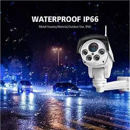 Камера вулична Boavision B989W поворотна PTZ з 5Х наближенням Wifi 5 Мп (100652) - мініатюра 3