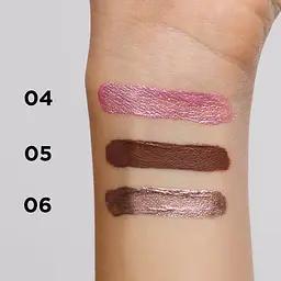 Тіні для повік Eveline Cosmetics Choco Glamour Liquid Eyeshadow з екстрактом какао №06 мерехтливий 6.5 мл - мініатюра 2