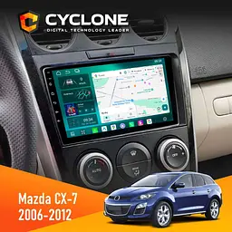 Штатна магнітола Mazda CX-7 2006-2012 Cyclone C9-013 4x64 DSP 4G Cyclone (НФ-00007331)