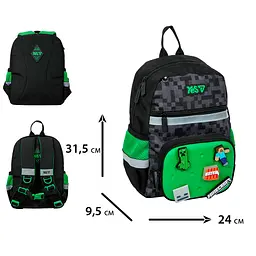 Рюкзак дитячий Yes K-45XS Minecraft (550527) - мініатюра 14