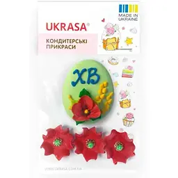 Пасхальне яйце УКРАСА з маками