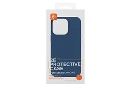 Чохол 2Е Basic для iPhone 14 Pro, Liquid Silicone, синій світлий 2E teh0019420 - мініатюра 3