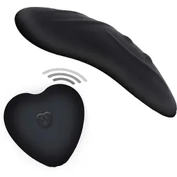 Вібратор у трусики Toy Joy Angel The Divine Panty Pleaser 9.3 см чорний