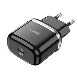 Адаптер Мережевий HOCO Victorious single port charger N24 1Type-C 20W білий - мініатюра 6