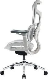 Ігрове крісло Sihoo DORO S100 Mesh White (S100-M302) - мініатюра 5