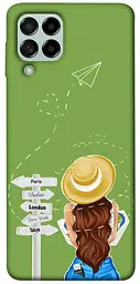 Чохол Demsky Travel girl для Samsung Galaxy M53 5G