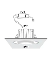 Точковий світильник Nowodvorski 8772 CL Kea LED - мініатюра 7
