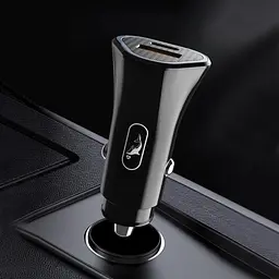 Автомобільний зарядний пристрій SkyDolphin SZ16 PD+QC3.0 (2USB, 3.1A) Black (AZP-000090) - мініатюра 2