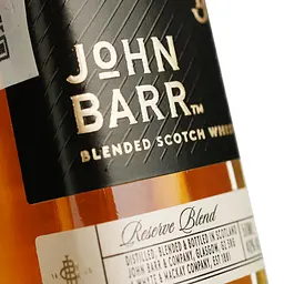 Віскі John Barr Reserve 40% 0.05 л - мініатюра 3