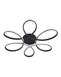 Люстра Goldlux 331823 Fiore XL LED 1x42W 4000K 5500Lm IP20 чорна