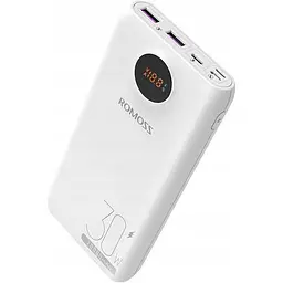 Зовнішній акумулятор Romoss SW20SPro 20000mAh 30W White [PSW20-392-1133H] [120790] - мініатюра 3