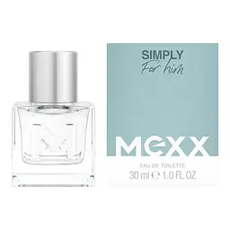 Туалетна вода для чоловіків Mexx Simply for Him 30 мл - мініатюра 2