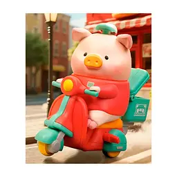 Фигурка 10/10 Toys сюрприза LuLu the Piggy Burger Express Movable Series (LULU1310) - миниатюра 6