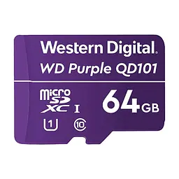 Карта пам'яті WD 64GB microSDXC class 10 UHS-I (WDD064G1P0C)