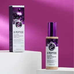 Тональний крем Enough 8 Peptide Full Cover Perfect Foundation SPF50+ PA+++ відтінок 23, 100 мл - мініатюра 3