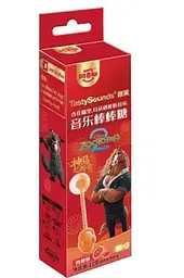 Льодяник Amos Tasty Sounds Audio Lollipop Zootopia Grapefruit Flavour кінь Мер Вигарцень 12г - мініатюра 4